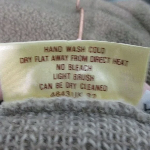 Icelandic by Ge-ka  Fair Isle Vintage Wool Crew Neck Sweater XL Made in England - Picture 6 of 7